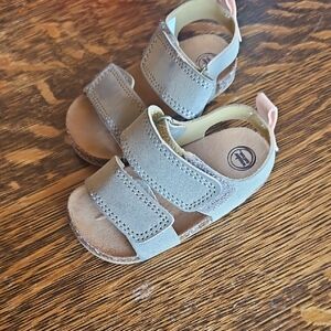 Wonder Nation Kids Sandals in Gray and Tan